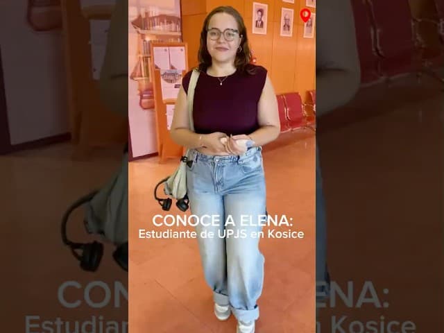Conoce a Elena ✨Estudiante de segundo de Odontología en la UPJS 🦷