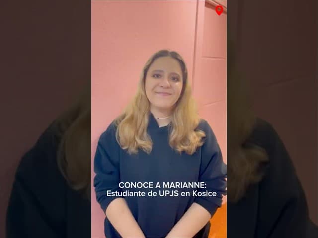 CONOCE A MARIANNE: Estudiante de UPJS, Kosice