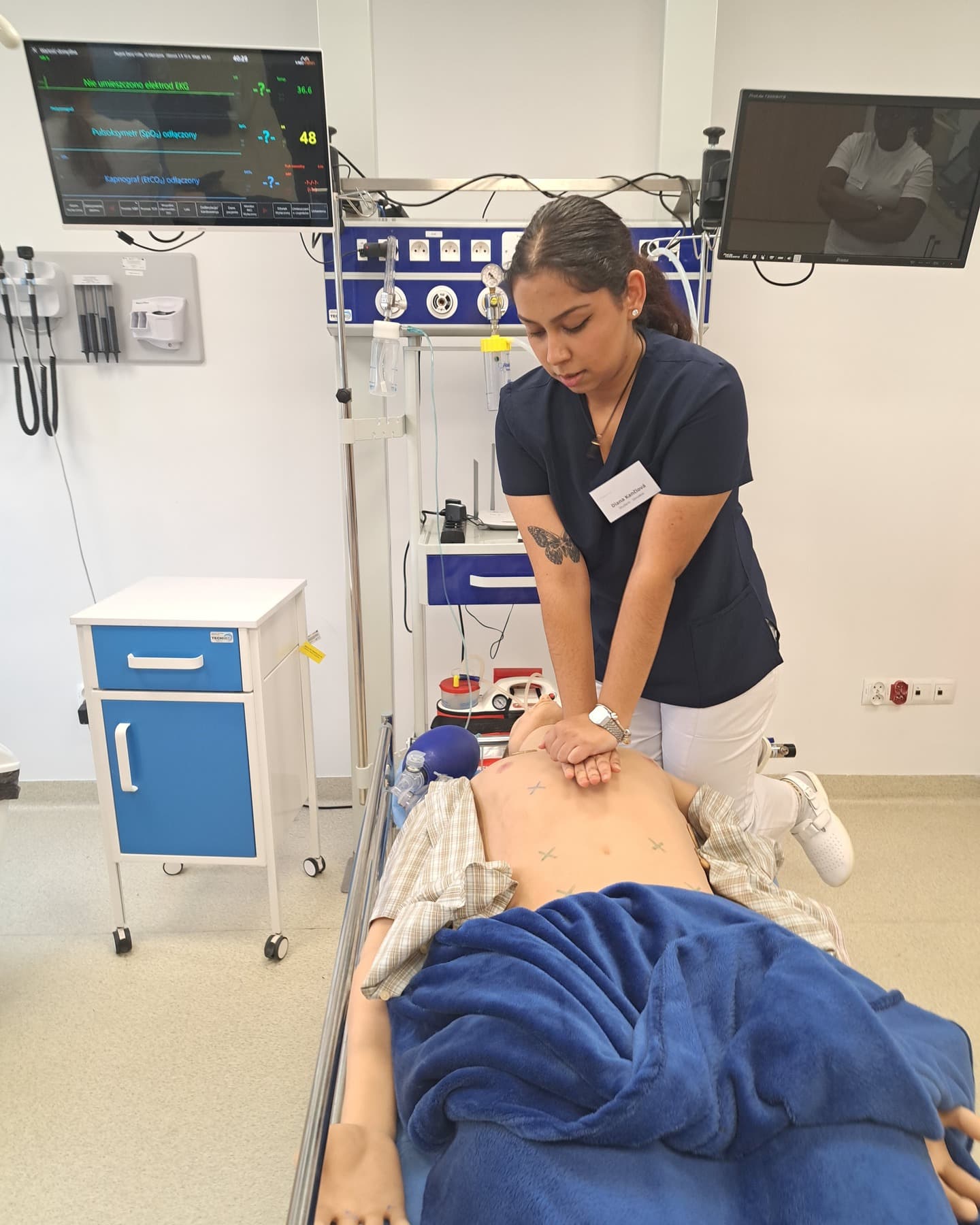 Laboratorio de simulación clínica de la Facultad de Medicina de la UPJS en Košice