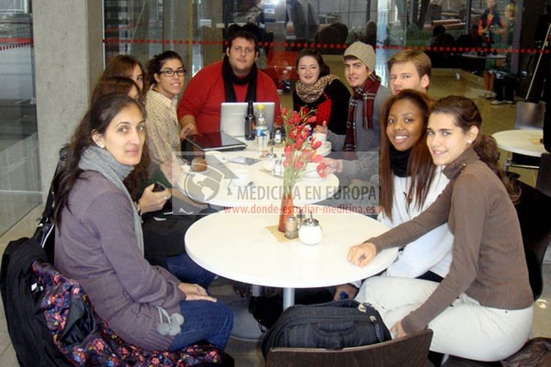 Spanish students at Kaunas University