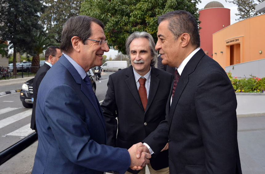President of Cyprus Praises the top quality of the EUC